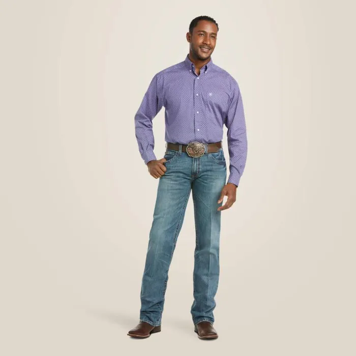 Denim Men Ariat M4 Low Rise Scoundrel Boot Cut Jean Scoundrel
