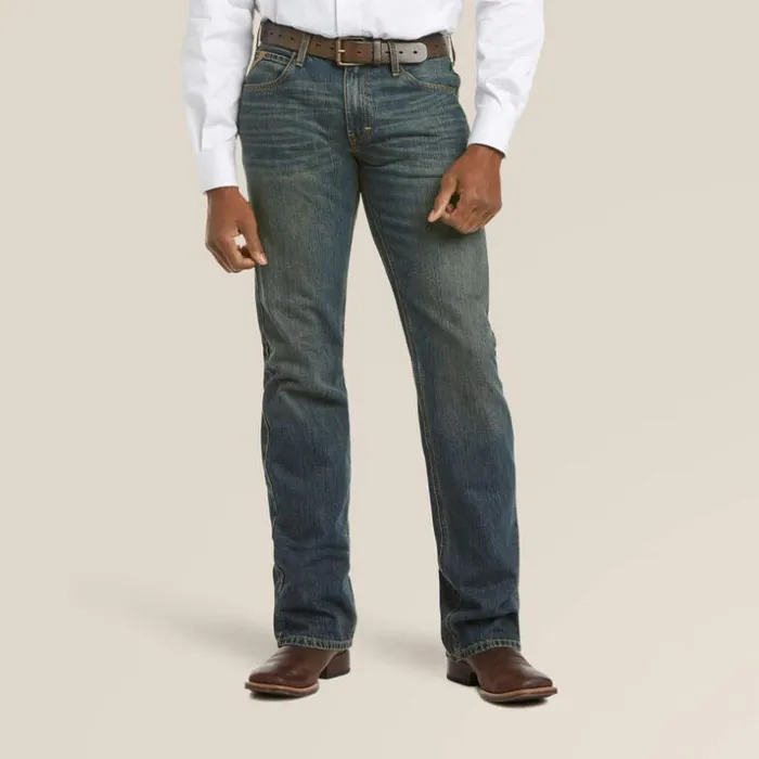 Denim Men Ariat M5 Slim Legacy Stackable Straight Leg Jean Swagger