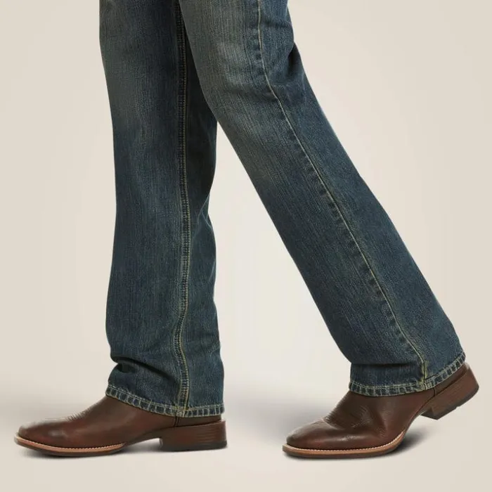 Denim Men Ariat M5 Slim Legacy Stackable Straight Leg Jean Swagger Denim Men Ariat M5 Slim Legacy Stackable Straight Leg Jean Swagger