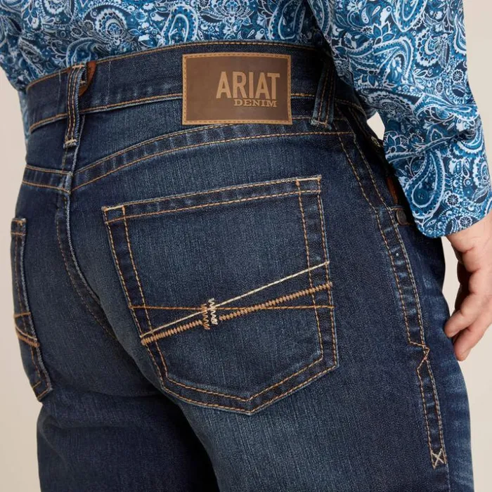 Denim Men Ariat M5 Straight Dennis Straight Jean Comet