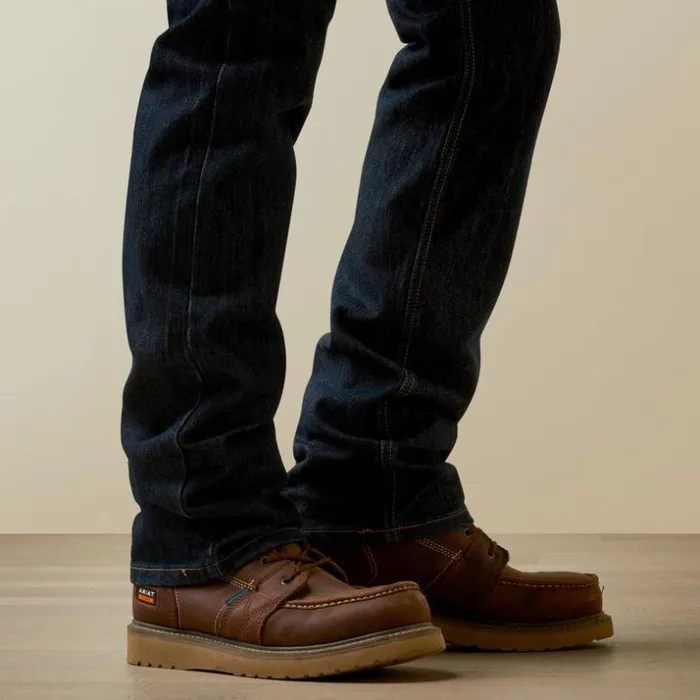 Denim Men Ariat Rebar M7 Slim DuraStretch Basic Stackable Straight Leg Jean Blackstone