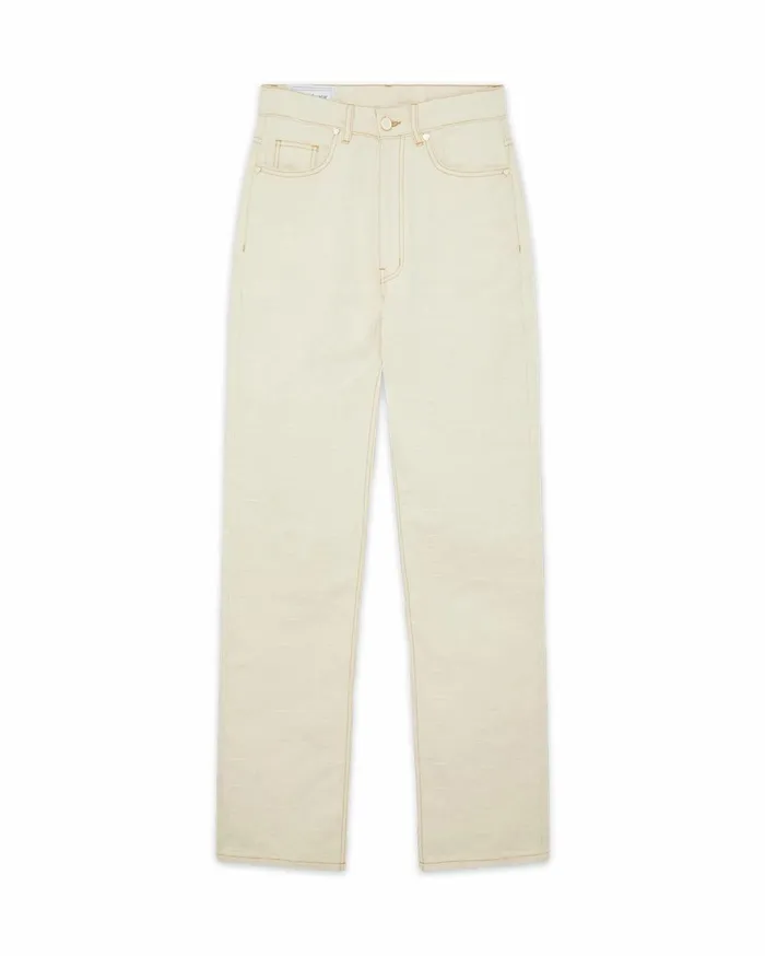 Denim Men Casablanca Paris Monogram Straight Leg Jeans