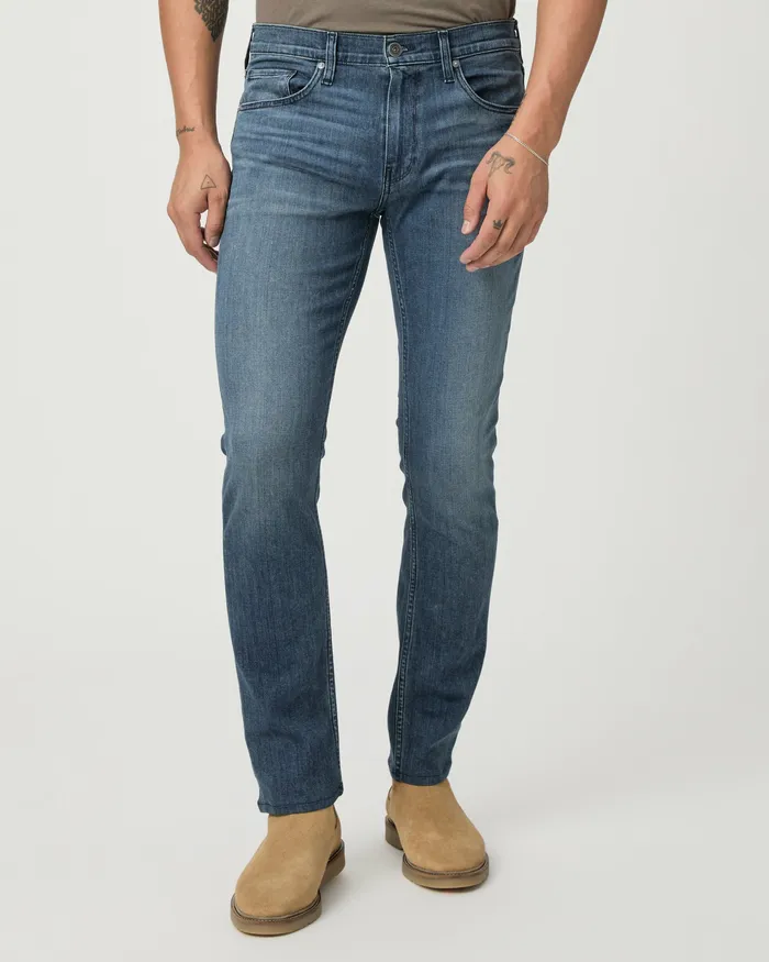 Denim PAIGE Men Transcend Federal Slim Straight Jean 8211 Silich