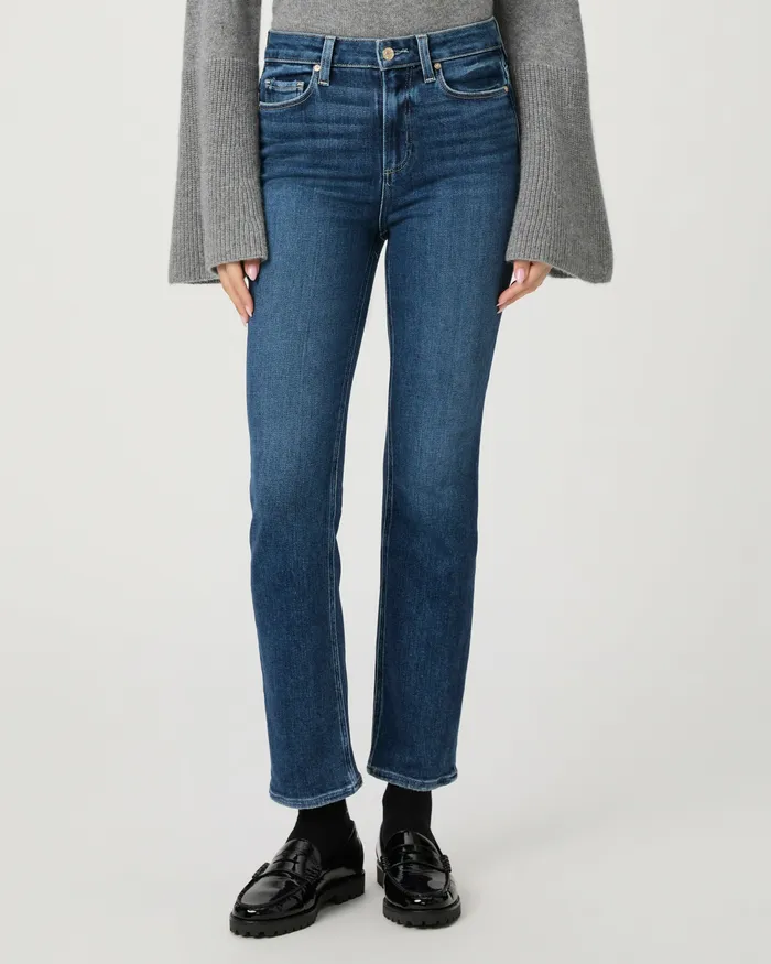Denim PAIGE Women Cindy Straight Jean 8211 Arpeggio Denim PAIGE Women Cindy Straight Jean 8211 Arpeggio