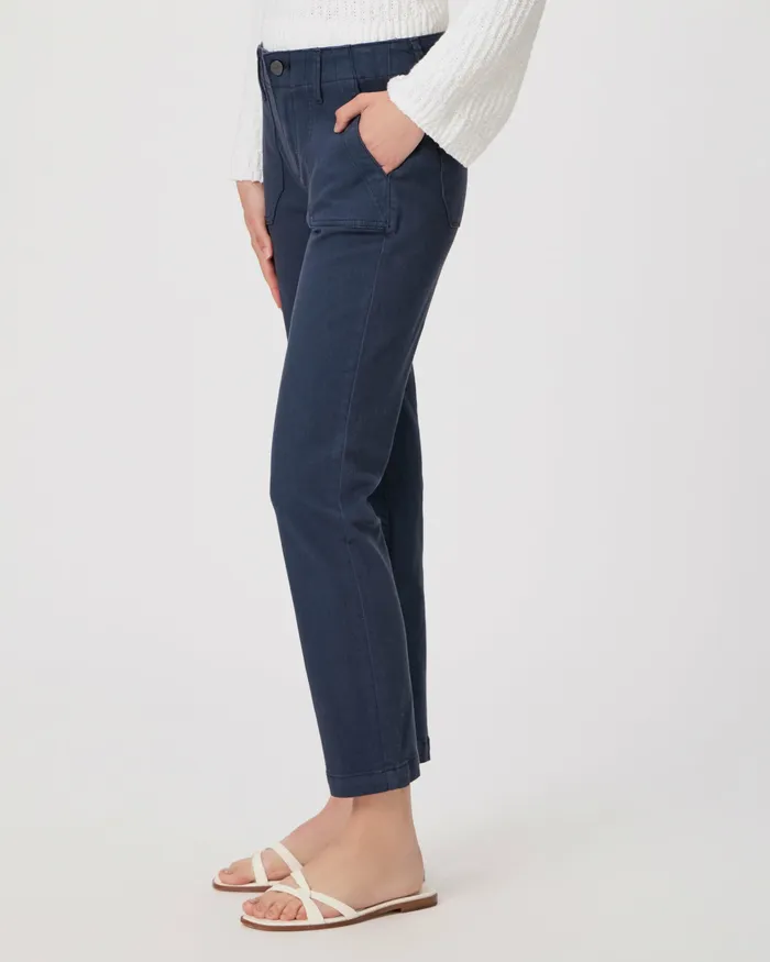 Denim PAIGE Women Mayslie Straight Ankle Pant 8211 Vintage Navy Haze Denim PAIGE Women Mayslie Straight Ankle Pant 8211 Vintage Navy Haze
