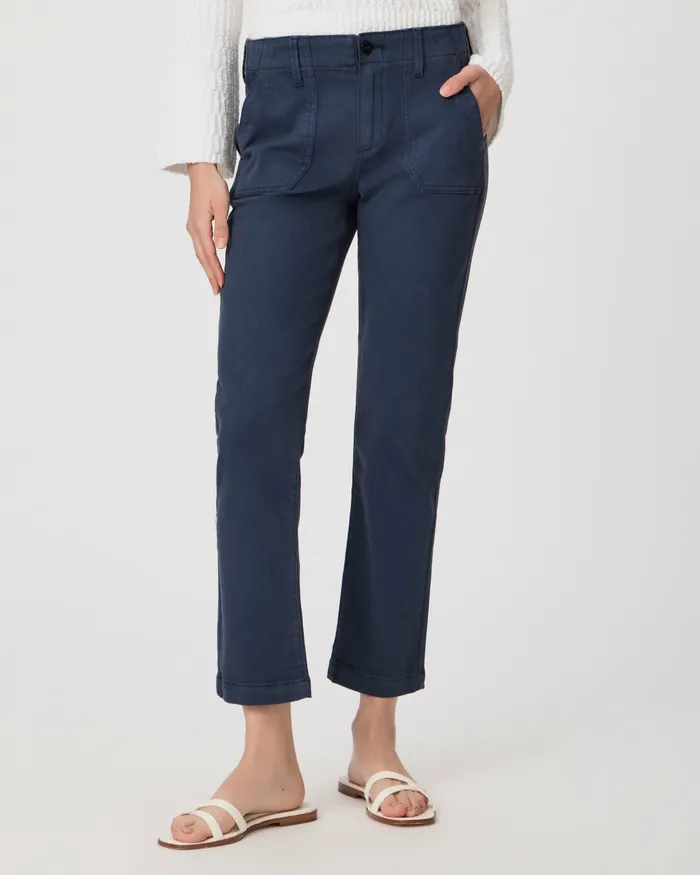 Denim PAIGE Women Mayslie Straight Ankle Pant 8211 Vintage Navy Haze Denim PAIGE Women Mayslie Straight Ankle Pant 8211 Vintage Navy Haze