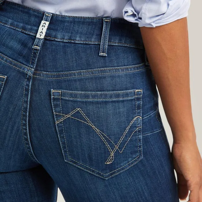 Denim Women Ariat REAL Perfect Rise Abby Straight Jean Mackenzie