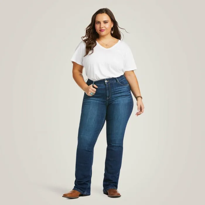Denim Women Ariat REAL Perfect Rise Abby Straight Jean Mackenzie