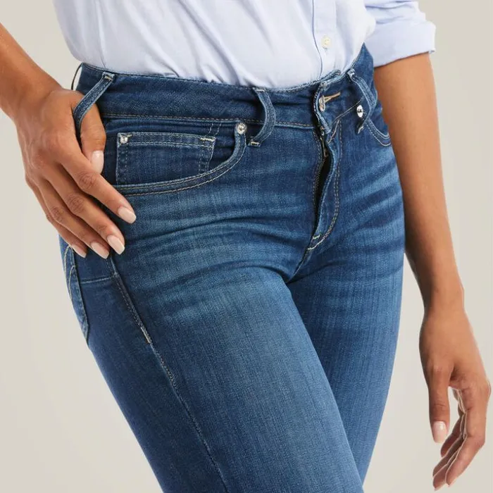 Denim Women Ariat REAL Perfect Rise Abby Straight Jean Mackenzie
