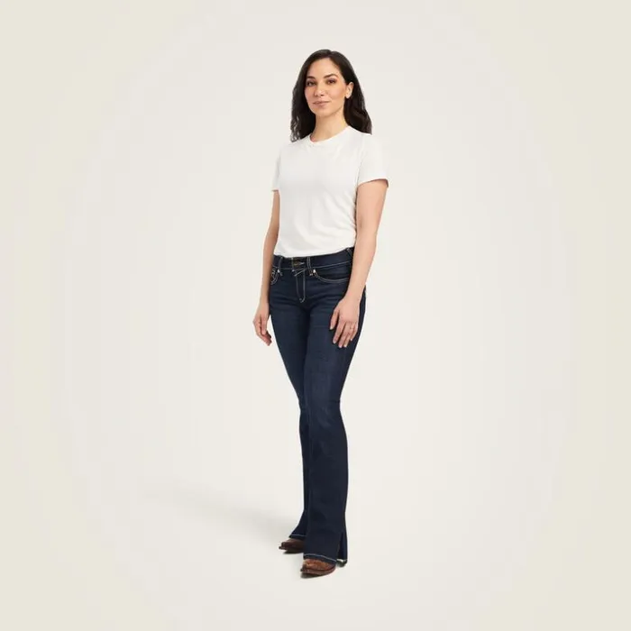 Denim Women Ariat REAL Perfect Rise Arrow Danna Boot Cut Jean Nashville Denim Women Ariat REAL Perfect Rise Arrow Danna Boot Cut Jean Nashville