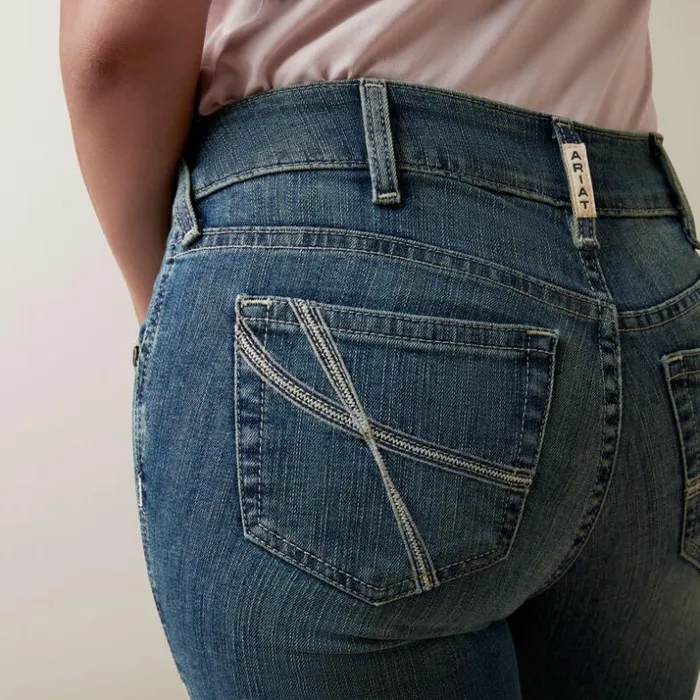 Denim Women Ariat REAL Perfect Rise Arrow Fit Tatiana Boot Cut Jean Torrance Denim Women Ariat REAL Perfect Rise Arrow Fit Tatiana Boot Cut Jean Torrance