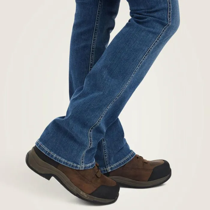 Denim Women Ariat Rebar Riveter Boot Cut Jean Malibu