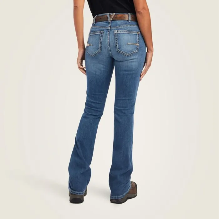 Denim Women Ariat Rebar Riveter Boot Cut Jean Malibu