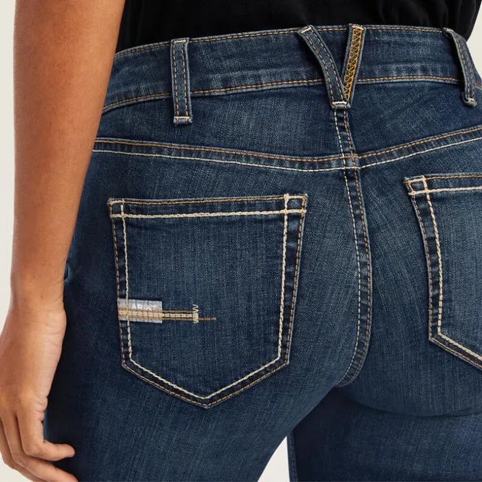 Denim Women Ariat Rebar Riveter Straight Jean Atlanta