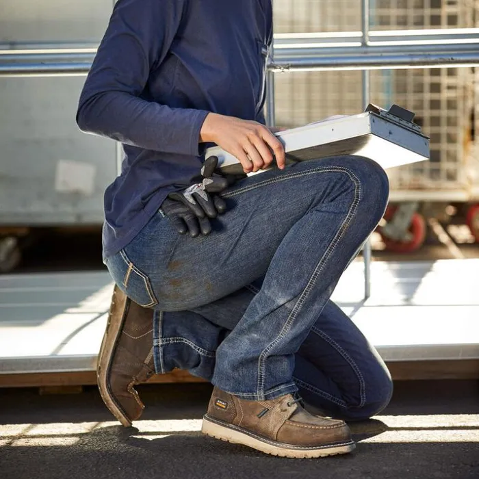 Denim Women Ariat Rebar Riveter Straight Jean Atlanta