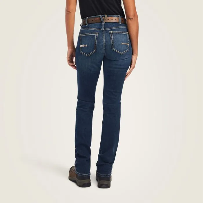 Denim Women Ariat Rebar Riveter Straight Jean Atlanta