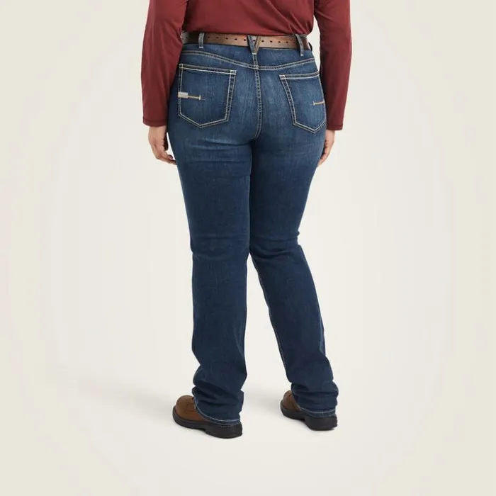 Denim Women Ariat Rebar Riveter Straight Jean Atlanta