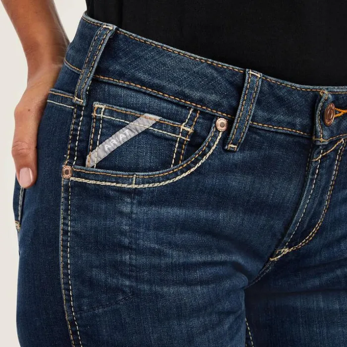 Denim Women Ariat Rebar Riveter Straight Jean Atlanta