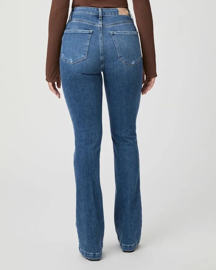 Denim Women Flaunt Denim Iconic Flare Jean 8211 Beloved PAIGE