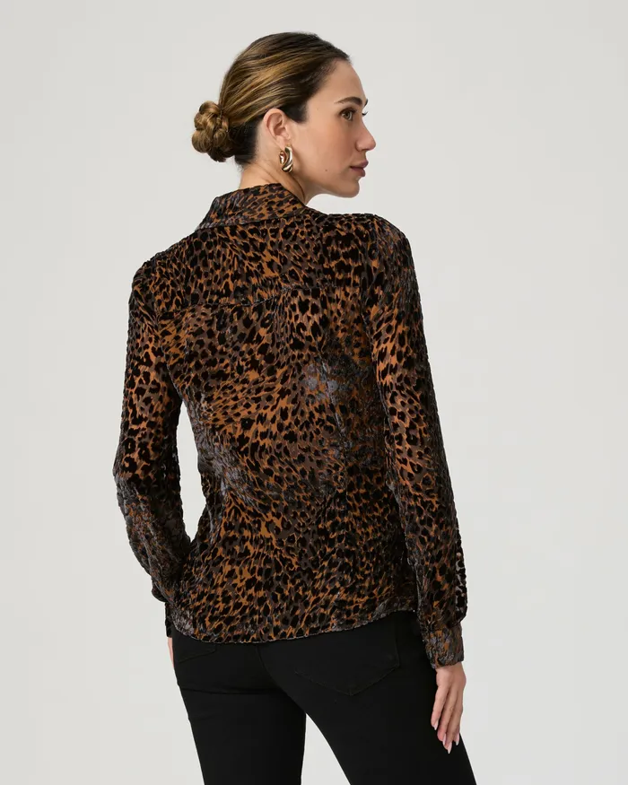 Desano Shirt 8211 Landslide Multi Velvet Women Tops and Blouses PAIGE Desano Shirt 8211 Landslide Multi Velvet Women Tops and Blouses PAIGE
