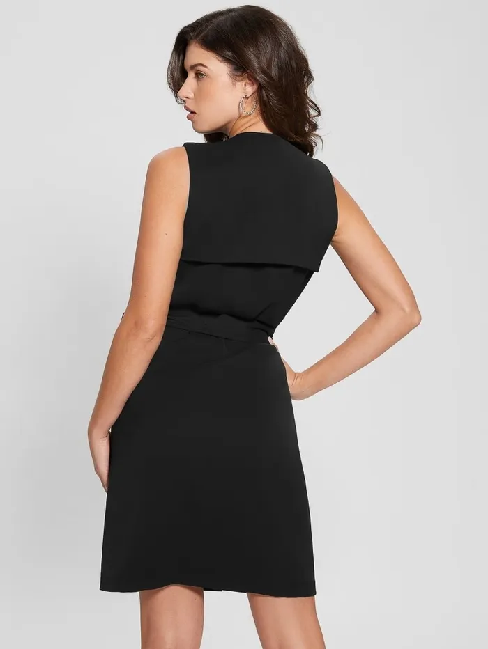 Dresses and Jumpsuits Everly Trench Dress Black GUESS Women Dresses and Jumpsuits Everly Trench Dress Black GUESS Women