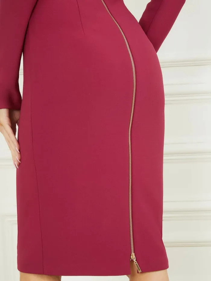 Dresses and Jumpsuits Mimi Pencil Dress Purple Petal GUESS Women