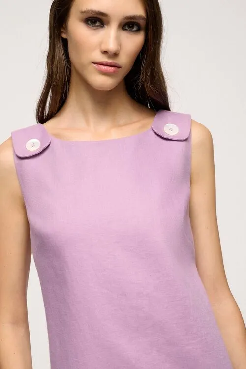 Dresses and Jumpsuits Piega Piega Lilac Luisa Spagnoli Women Dresses and Jumpsuits Piega Piega Lilac Luisa Spagnoli Women