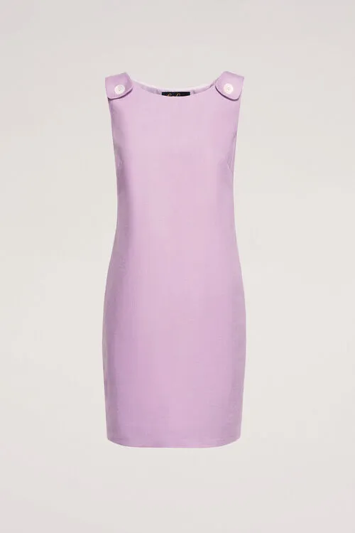 Dresses and Jumpsuits Piega Piega Lilac Luisa Spagnoli Women Dresses and Jumpsuits Piega Piega Lilac Luisa Spagnoli Women