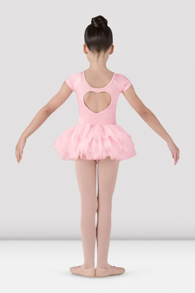 Dresses Children Girls Ife Heart Back Tutu Leotard Candy Pink Bloch