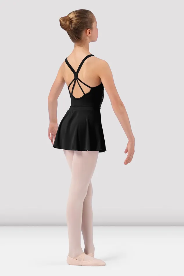 Dresses Girls Penelope Scoop Neck Skirted Leotard Black Bloch Children Dresses Girls Penelope Scoop Neck Skirted Leotard Black Bloch Children