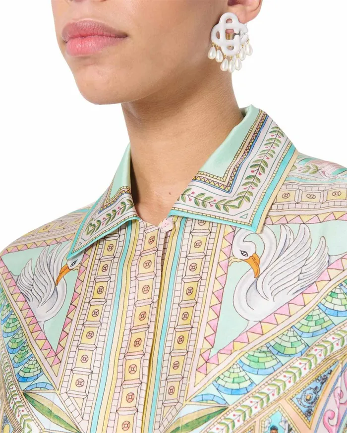 Dresses Women Casablanca Paris Le Labyrinthe Shift Dress