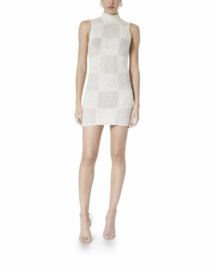 Dresses Women Casablanca Paris Sequins Embroidered Dress