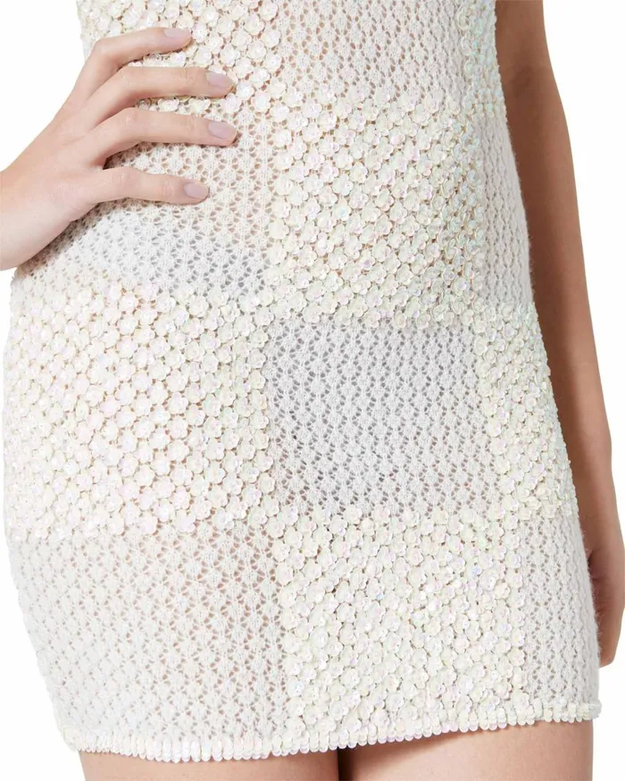 Dresses Women Casablanca Paris Sequins Embroidered Dress