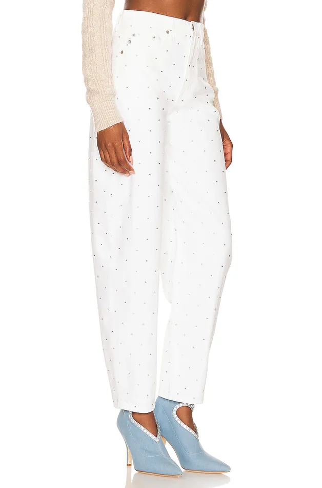 Easton High Rise Balloon Leg Castle Embellish Women Lovers and Friends Denim Easton High Rise Balloon Leg Castle Embellish Women Lovers and Friends Denim