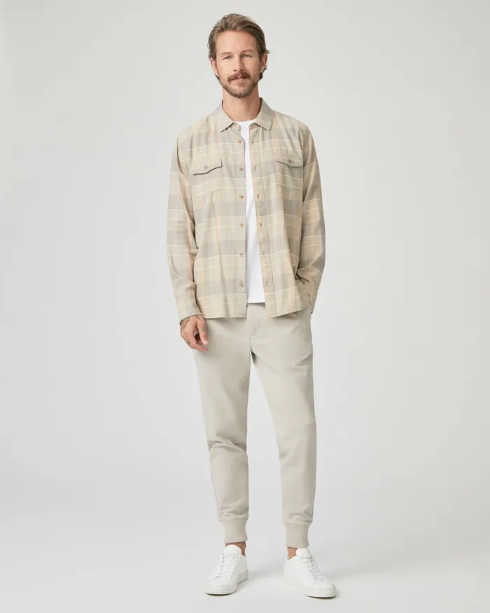 Elmwood Jogger 8211 Fresh Oyster Men Transcend Knit PAIGE
