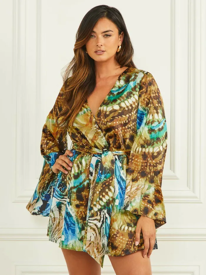 Emaya Romper Eutopia Print Dresses and Jumpsuits GUESS Women