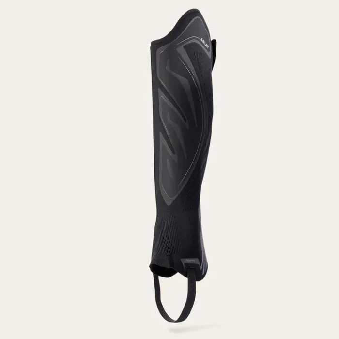 English Riding Boots MenWomen Ariat Ascent Half Chap Black Knit