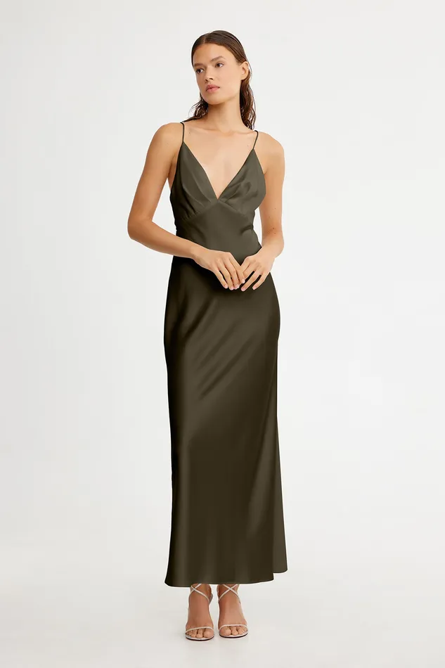 ESME PLUNGE MIDI DRESS Dresses Significant Other Women