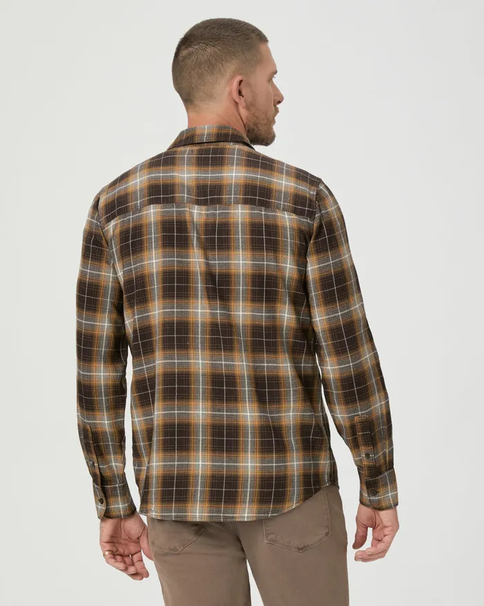 Everett Shirt 8211 Aged Cocoa Shirts PAIGE Men Everett Shirt 8211 Aged Cocoa Shirts PAIGE Men