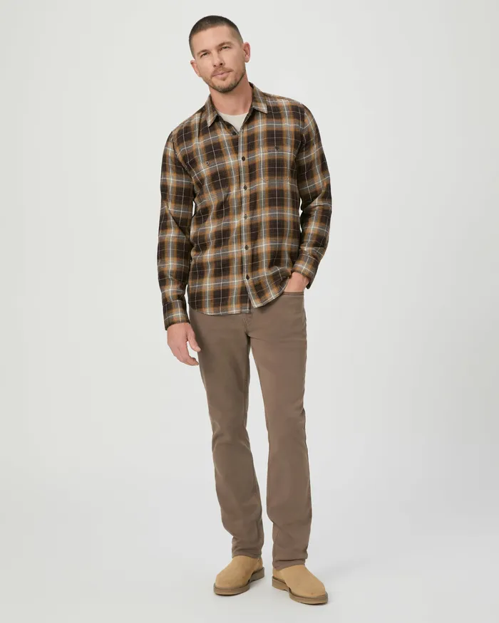 Everett Shirt 8211 Aged Cocoa Shirts PAIGE Men Everett Shirt 8211 Aged Cocoa Shirts PAIGE Men