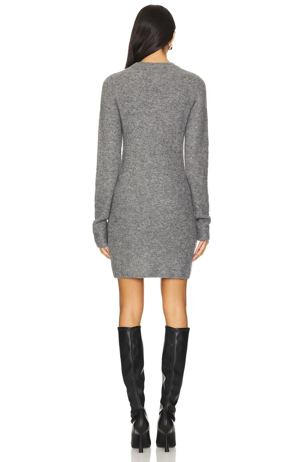 Evie Crewneck Dress Charcoal Heather Women Lovers and Friends Sweaters and Knits Evie Crewneck Dress Charcoal Heather Women Lovers and Friends Sweaters and Knits
