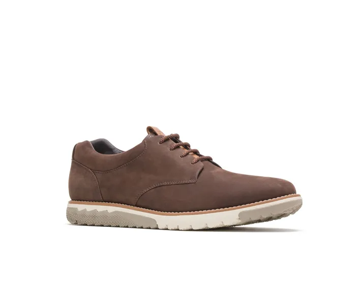 Expert Pt Lace Up Dark Brown Nubuck Sneakers Hush Puppies Men
