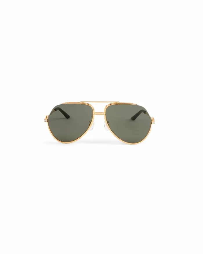 Eyewear MenWomen Casablanca Paris Green and Gold The Albn Sunglasses Eyewear MenWomen Casablanca Paris Green and Gold The Albn Sunglasses