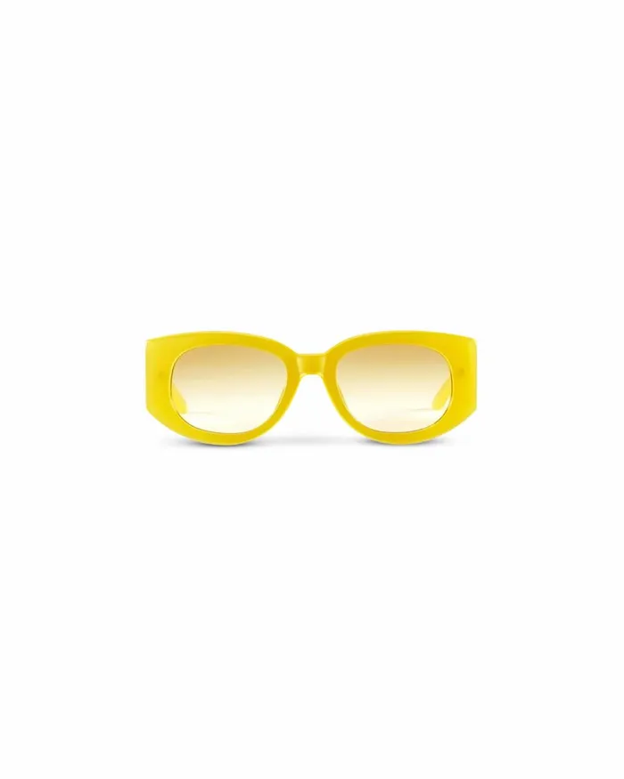 Eyewear MenWomen Casablanca Paris Yellow and Gold The Memphis Sunglasses Eyewear MenWomen Casablanca Paris Yellow and Gold The Memphis Sunglasses