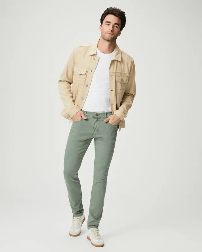 Federal Slim Straight Jean 8211 Vintage Foggy Forest Denim PAIGE Men