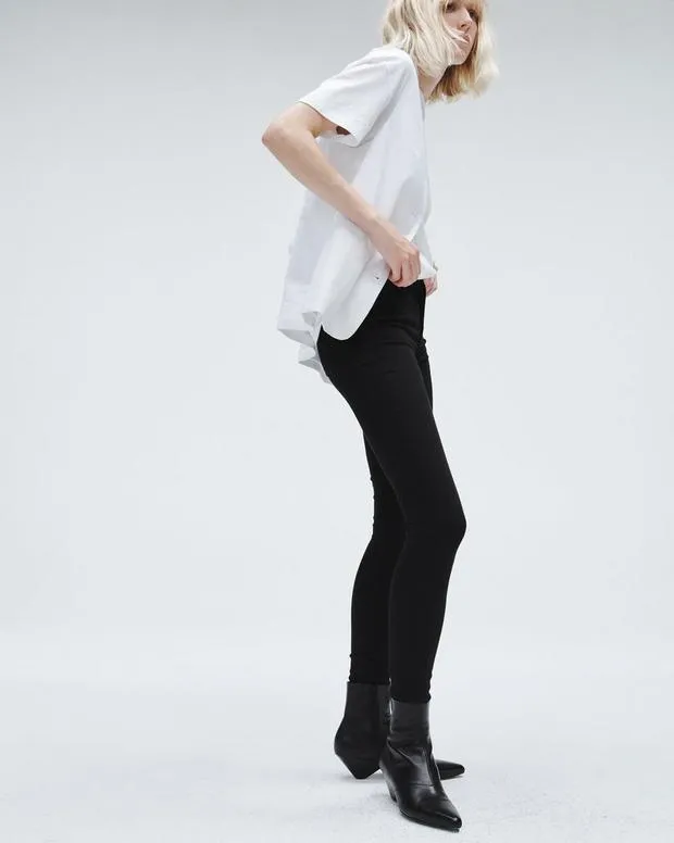 Flare and BootcutJeans Flexi Nina Skinny Jean Black rag and bone Women