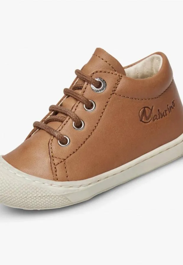 Flat Shoes Kids Naturino NATURINO COCOON Cognac Flat Shoes Kids Naturino NATURINO COCOON Cognac