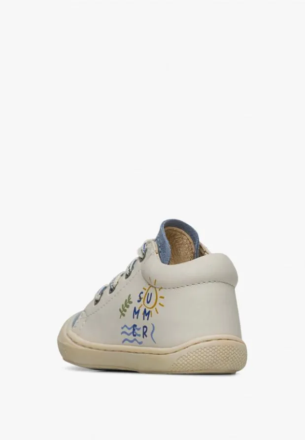 Flat Shoes Kids Naturino NATURINO SORIEL Whitelight Blue Flat Shoes Kids Naturino NATURINO SORIEL Whitelight Blue