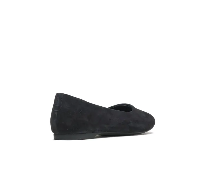 Flats and SlipOns Women Kendal Ballet Perfect Fit Black Suede Hush Puppies Flats and SlipOns Women Kendal Ballet Perfect Fit Black Suede Hush Puppies