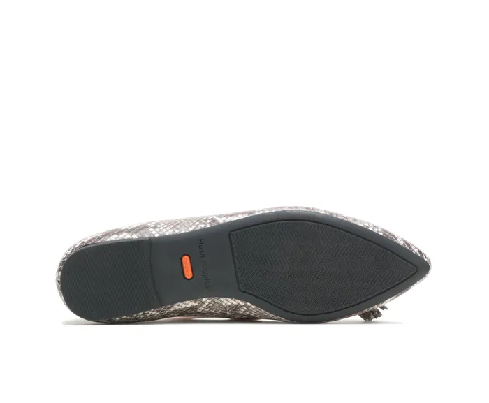 Flats and SlipOns Women Sadie Tassel SlipOn Natural Snake Leather Hush Puppies